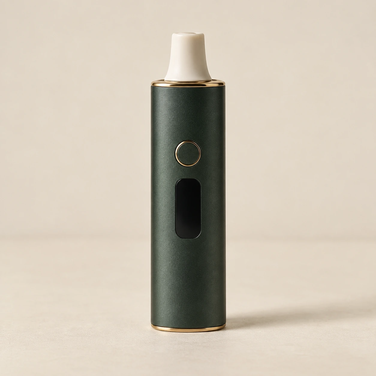 Kompakter Vaporizer auf heller Fläche